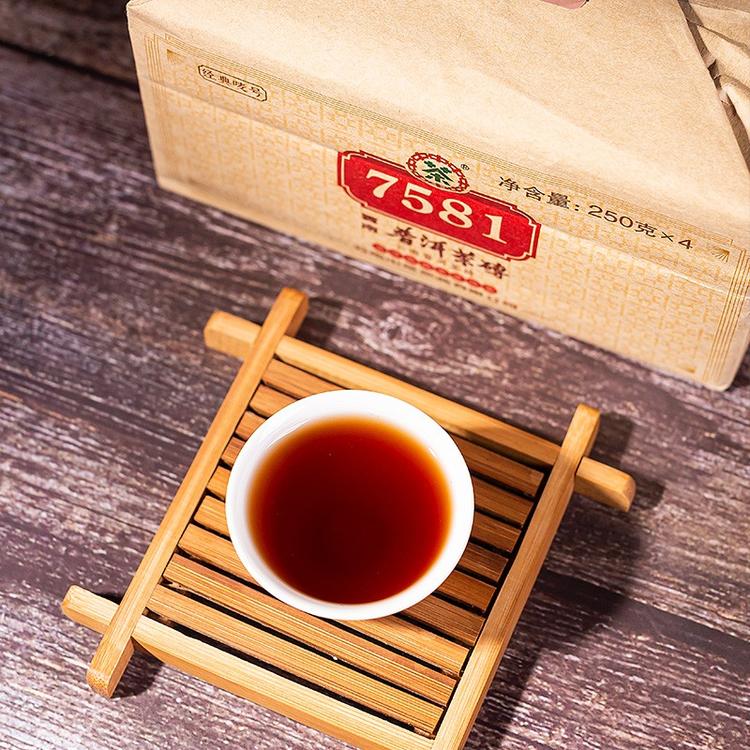 2011年中粮7581普洱熟茶：品质越，年份精选，醇厚浓的熟茶佳品