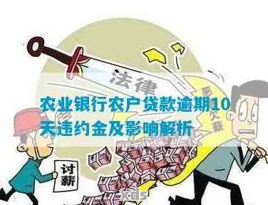 农业银行农户贷款逾期10天违约金计算方法及相关费用解析