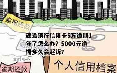 信用卡5000逾期1年会怎样处理：后果、起诉与还款详细解析