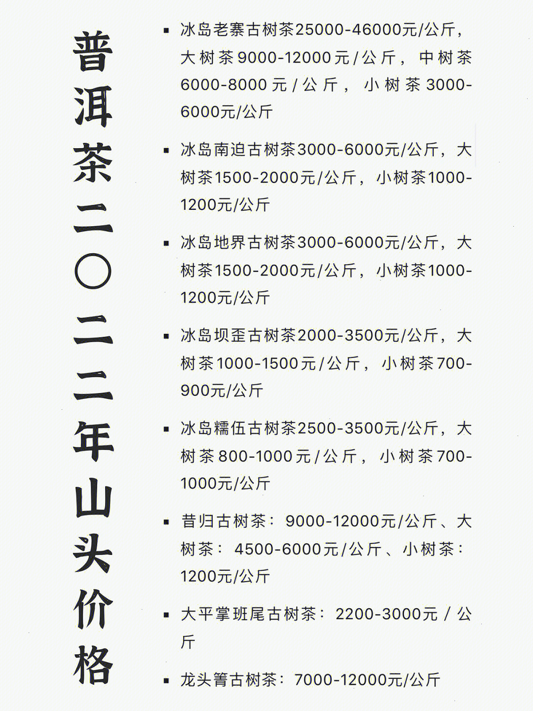 山墨斋普洱茶价格查询官网电话及网址