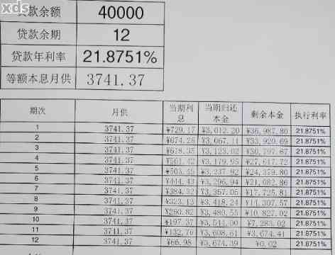 网商贷借款3万元，分12期还款总额及利息计算分析