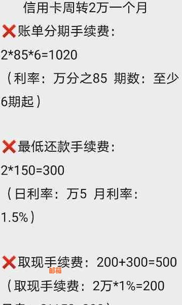 信用卡10万每月还款计算及相关建议