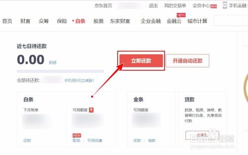 京东网银咋样还款