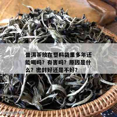 用塑料袋装普洱茶可以吗？安全吗？