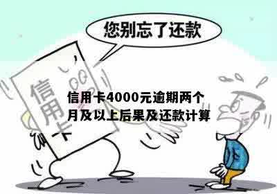 4000元信用卡晚了几天还款晚扣多少钱