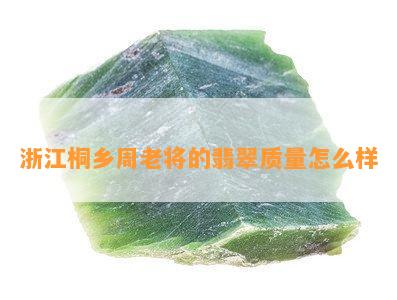 杭州周老匠翡翠有假货吗？现在多少钱？杭州周老匠珠宝城的翡翠怎么样？