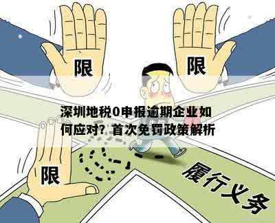 深圳企业报税逾期首次免罚政策详解，逾期后如何处理？