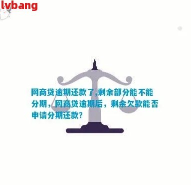 网贷逾期后是否可以申请分期付款？了解相关政策和流程