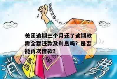 美团借钱逾期可以免息还吗？逾期后必须一次性还全款吗？