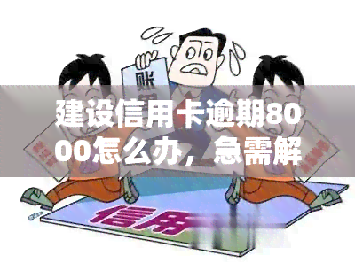 逾期4年未还8000元信用卡债务，该如何解决？