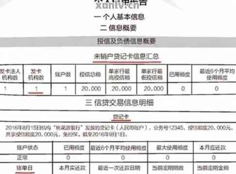 办信用卡能查到什么信息内容，包括报告吗？