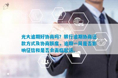 光大信用卡逾期协商还款后额度还存在吗？具体协商金额是多少？