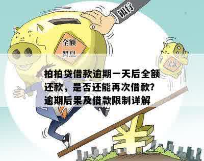 '逾期一天再还上就不能再借了？逾期一天后还款能否恢复借款额度？'