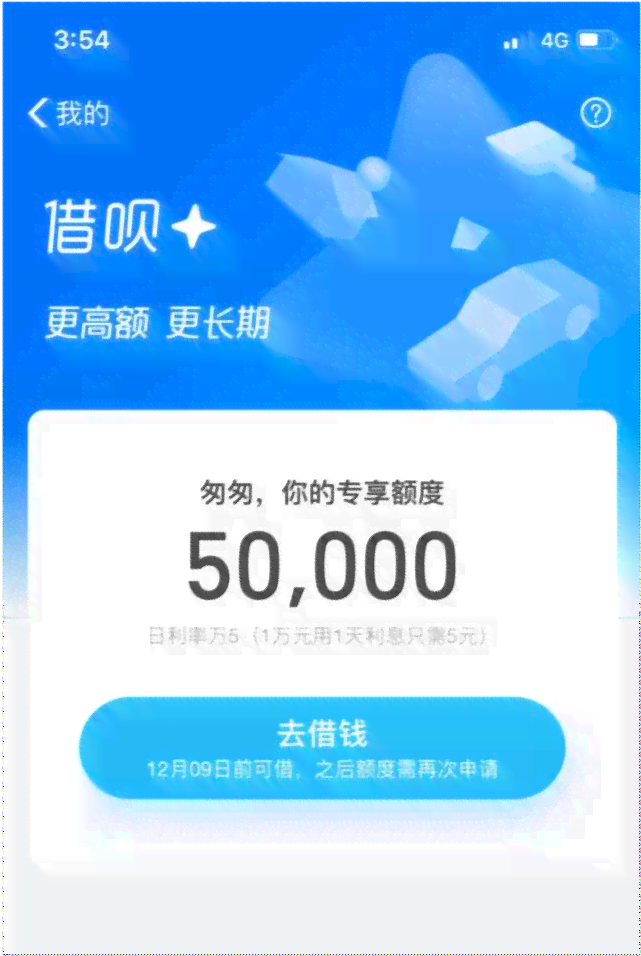 借呗额度6万的条件和水平是什么？突然没有额度是为什么？6万元可借4万吗？