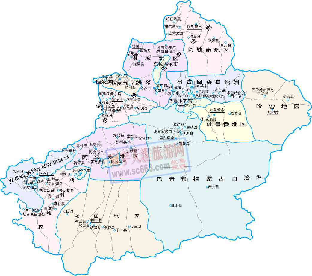 和田玉的产地地图：新疆、与的其他重要产地