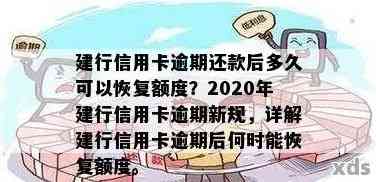 信用卡逾期还款后，何时能重新使用建行信用卡？了解详细恢复流程和时间表