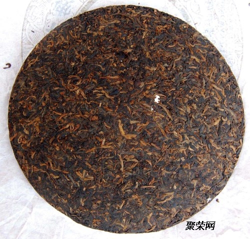 2006下关山银毫普洱茶饼