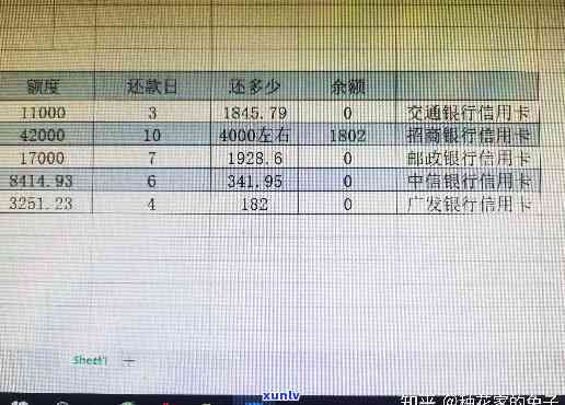 信用卡欠款一万，一年内还款详细计算与分析