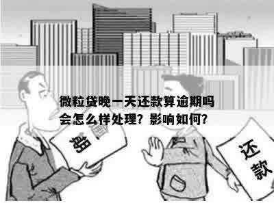 '微立贷逾期一天后还款指南：错过还款日如何处理？'