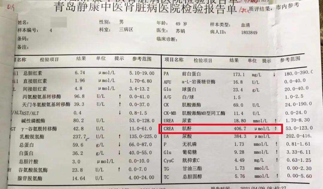 降肌酐的天然秘方：一味助您有效控制肾功能，改善血肌酐水平