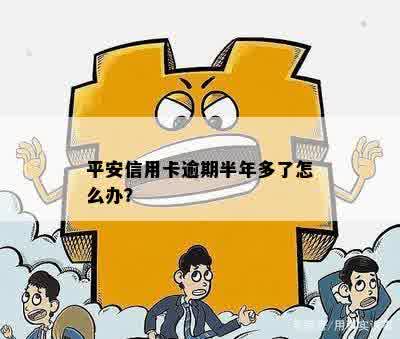 平安信用卡4万逾期半年怎么办怎么处理