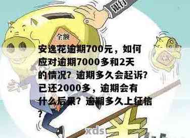 安逸花逾期2000多如何处理