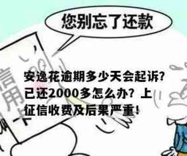 安逸花逾期2000多如何处理