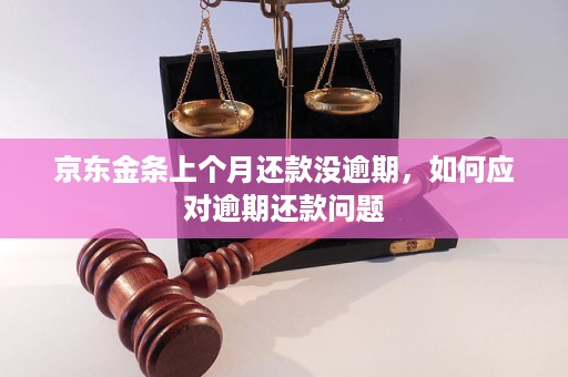 京东金条两个月逾期怎么办解决方案