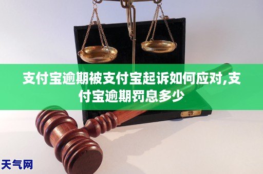 支付宝逾期被起诉是线上起诉吗如何应对