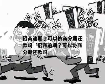 逾期了怎么与招商协商分期还款