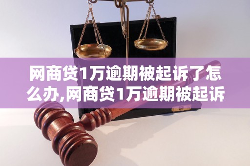 小额贷逾期起诉后会怎样处理