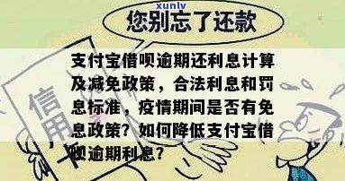 花呗借呗逾期可以减免罚息