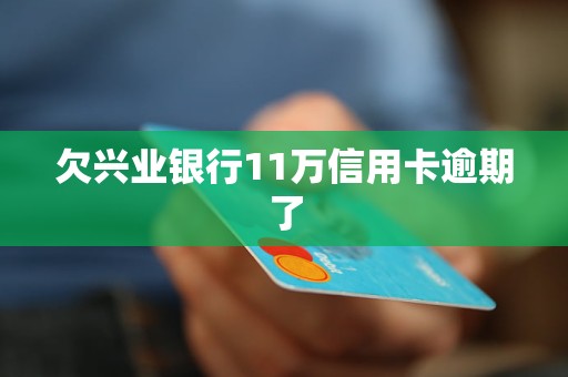 兴业四万好享贷11万逾期