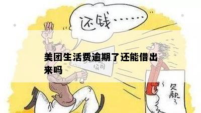 美团生活费逾期有本金打折吗