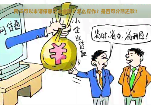 网贷可以期停息吗还本金