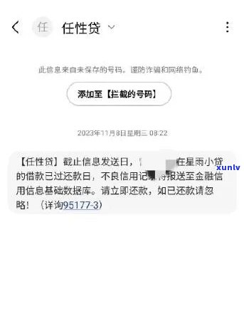 任性贷逾期核实户如何处理