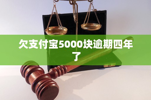 支付宝欠5000逾期半年