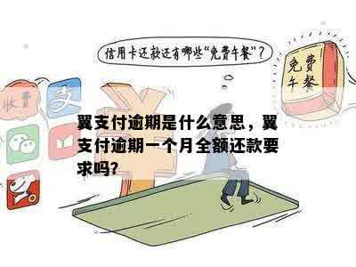 翼支付企业白条逾期怎么办