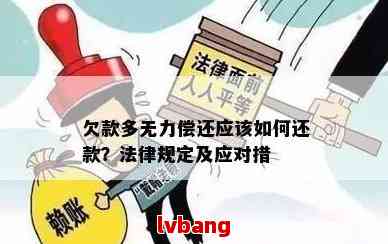 安徽各种欠款逾期无力偿还怎么办