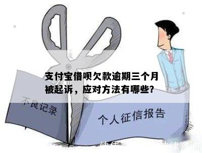 支付宝逾期第三方说起诉怎么办