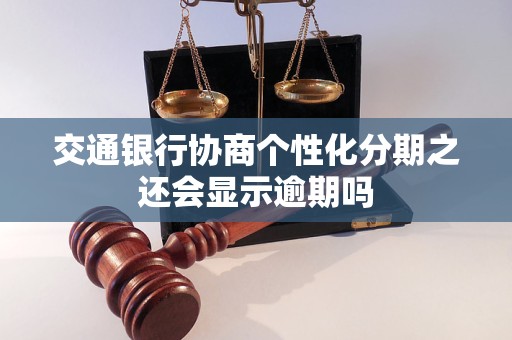 和银行沟通个性化分期付款方案