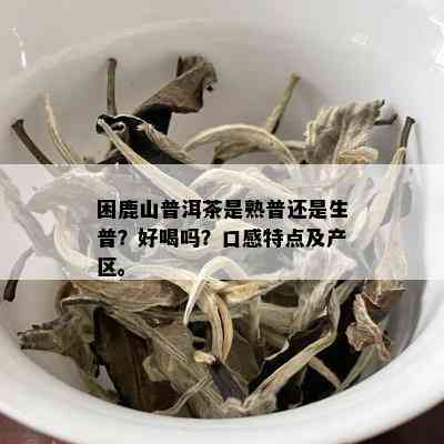 困鹿山普洱茶：熟普与生普的选择指南，让你了解两者的特点与适用场景