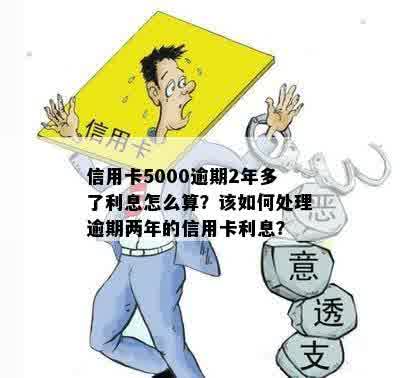 信用卡5000逾期两年罚息多少怎么处理