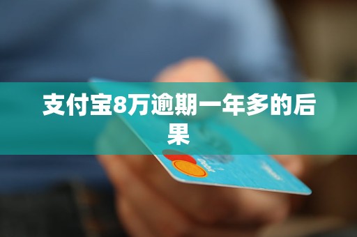 支付宝欠款8万逾期一年如何解决