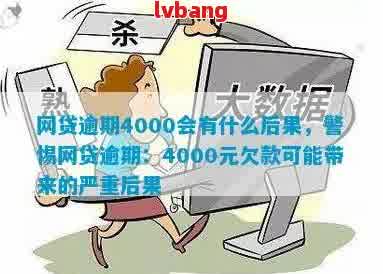 欠网贷4000块钱会被起诉吗