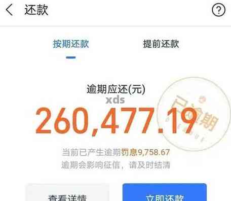 借呗逾期欠款1千6万怎么办