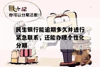 民生通宝卡逾期个性化分期