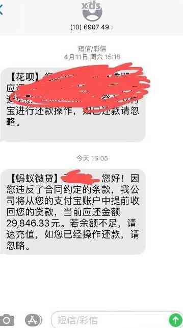 花呗发的短信可期还款吗