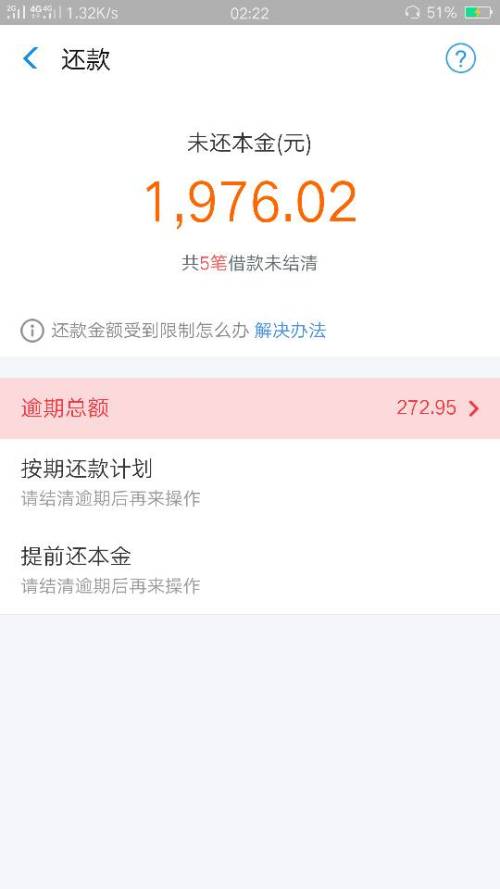 花呗欠了3600一年没还