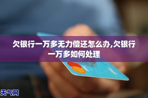 微立贷四万无力偿还怎么解决